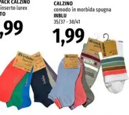 Famila Superstore Calzino comodo in morbida spugna Inblu offerta