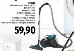 Famila Superstore Hoover aspirapolvere senza sacco offerta
