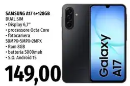 Famila Superstore Samsung Galaxy A17 offerta