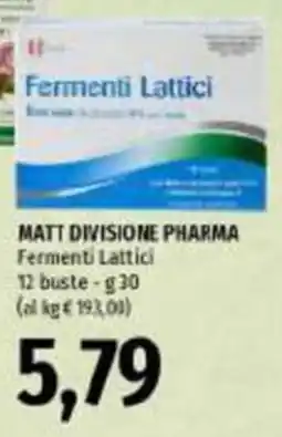 Emi Market Matt divisione pharma fermenti lattici offerta