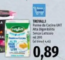 Emi Market Trevalli Panna da Cucina UHT Alta Digeribilità Senza Lattosio offerta