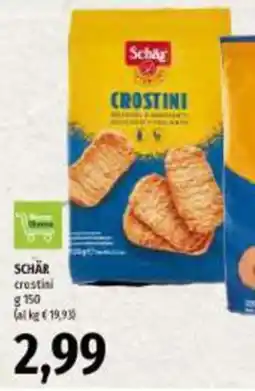 Emi Market Schär crostini offerta