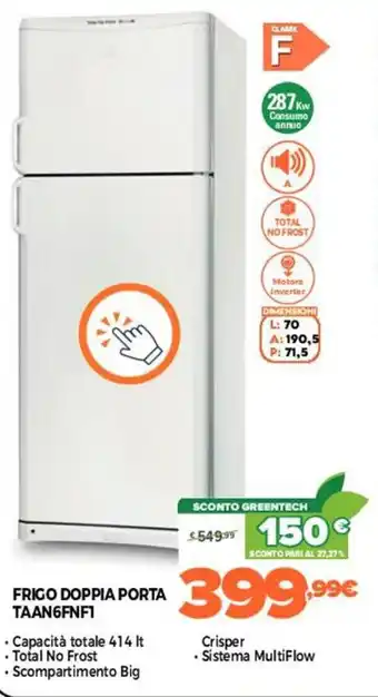 Indesit Frigo Doppia Porta TAAN6FNF1