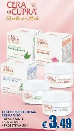 Casa & Co Cera di Cupra Crema Viso offerta