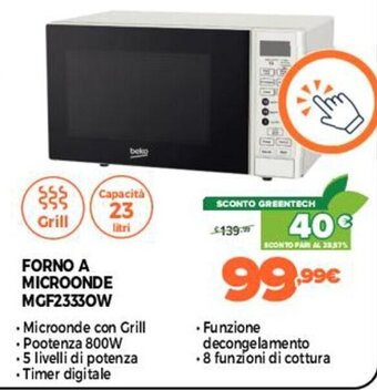beko Forno Elettrico BIS15500XGMS offerta di Expert Di Lella