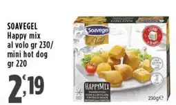Rossotono Carrefour Soavegel Happy mix al volo/ mini hot dog offerta