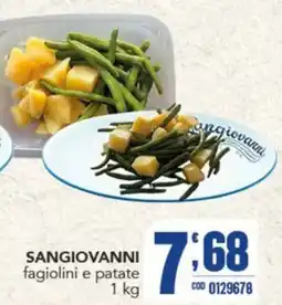 Gruppo di Palo Sangiovanni fagiolini e patate offerta