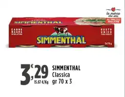 Rossotono Carrefour Simmenthal Classica offerta
