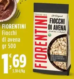 Rossotono Carrefour Fiorentini Fiocchi di avena offerta
