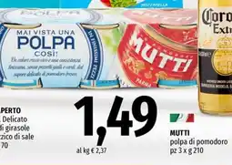 Famila Superstore Mutti polpa di pomodoro offerta
