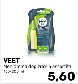 Iper Tosano Veet Men crema depilatoria assortita offerta