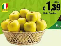 Sì con te Supermercati Mele Golden offerta