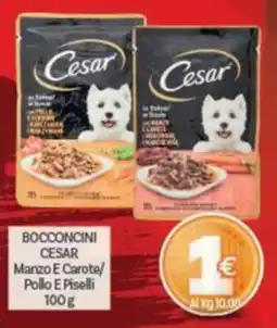 Crai Bocconcini Cesar Manzo E Carote/ Pollo E Piselli offerta