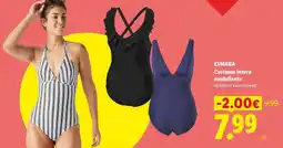 Lidl ESMARA Costume intero modellante offerta