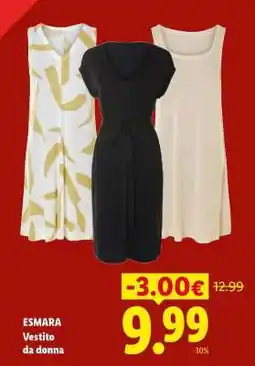 Lidl ESMARA Vestito da donna offerta