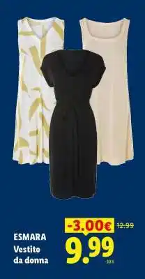 Lidl ESMARA Vestito da donna offerta