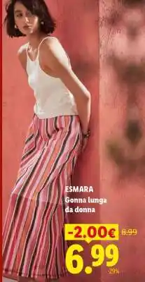Lidl esmara offerta