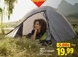 Lidl CRIVIT Tenda da campeggio offerta