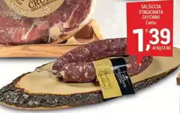 Crai Salsiccia stagionata di Fonni offerta