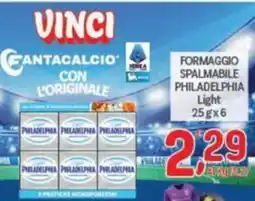 Crai Formaggio spalmabile philadelphia light offerta