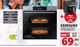 Comet SAMSUNG Forno elettrico NV7B45403BS/U5 offerta