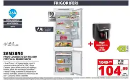 Comet Samsung frigo combinato da incasso offerta