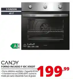 Comet Forno incasso Candy offerta
