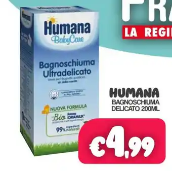 Humana Bagnoschiuma Ultradelicato