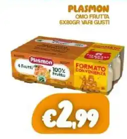 Franzy's Plasmon omo frutta offerta