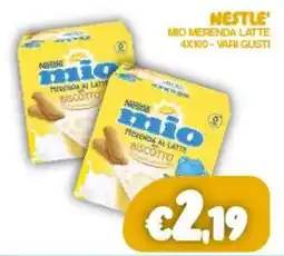Franzy's Nestlé mio merenda al latte biscotto offerta