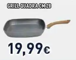 Unieuro Grill quadra cm 28 offerta