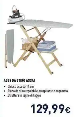 Unieuro Asse da stiro Assai offerta