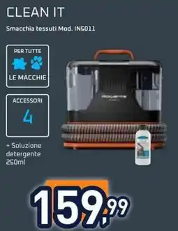 Unieuro Clean It Smacchia tessuti offerta