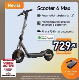 Unieuro Scooter 6 Max offerta