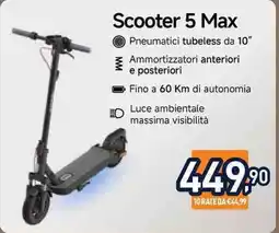 Unieuro Scooter 5 Max offerta