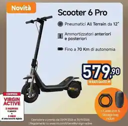 Unieuro Scooter 6 Pro offerta