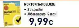 Unieuro Norton 360 Deluxe offerta