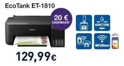 Unieuro Epson EcoTank ET-1810 offerta