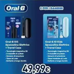 Unieuro Oral-B Spazzolino Elettrico offerta