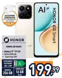 Unieuro Honor 400 Smart offerta