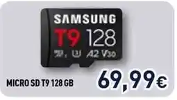 Unieuro Samsung micro sd t9 128 gb offerta