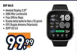 Unieuro Bip Max offerta