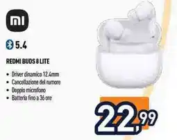 Unieuro Redmi Buds 8 Lite offerta