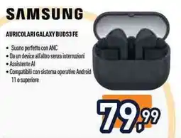 Unieuro Samsung Auricolari Galaxy Buds3 FE offerta