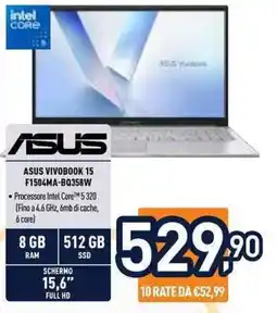 Unieuro Asus Vivobook 15 offerta