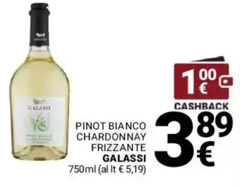 Pinot Bianco Chardonnay Frizzante Galassi