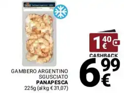 Supermercati Gulliver Gambero argentino sgusciato panapesca offerta