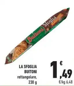 Conad City La sfoglia buitoni rettangolare offerta