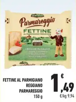Conad City Fettine al Parmigiano Reggiano Parmareggio offerta