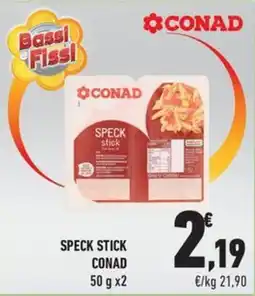 Conad City Speck stick Conad offerta